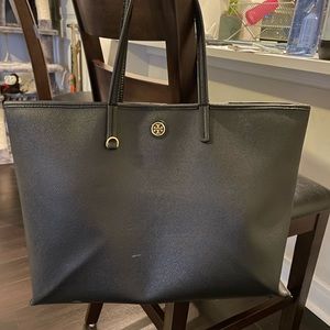 Tori Burch black shoulder tote